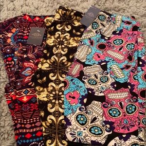3 pair of Plus Leggings
